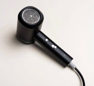 Beauvoir Black Mini Travel Blow Dryer