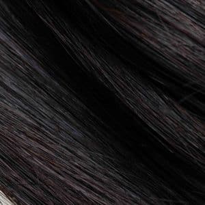 Beauvoir Hair 16" Single Donor #1B Midnight