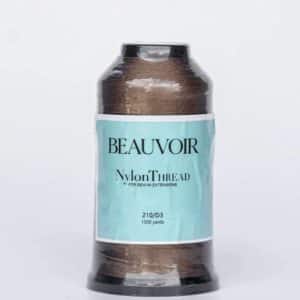 Beauvoir Hair Bonded Nylon Thread Walnut