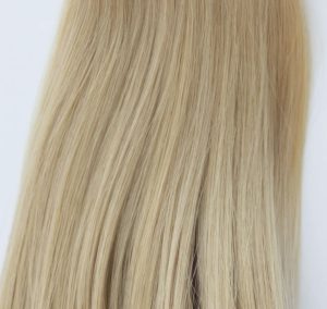 Beauvoir Hair Machine Weft 24" Single Donor #17 Chardonnay Blonde