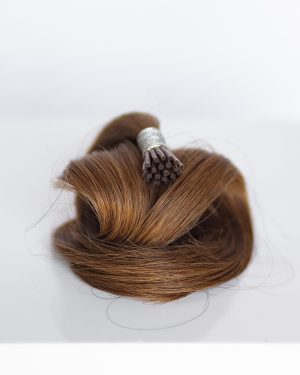 Beauvoir Hair I-Tip 16" Pro Blend #6 Cinnamon Brown