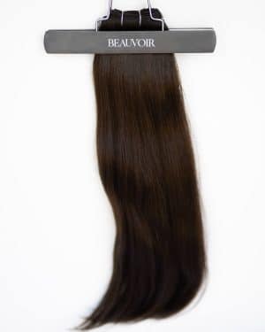 Beauvoir Hair Machine Weft 16" Pro Blend #1C Espresso Brown