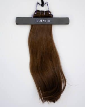 Beauvoir Hair Machine Weft 16" Pro Blend #4 Roasted Walnut