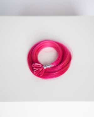 Beauvoir Hair K-Tip 18" #45/42 Vivid Hot Pink