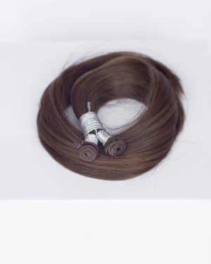 Beauvoir Hair Genius Weft 16" Pro Blend #4 Roasted Walnut