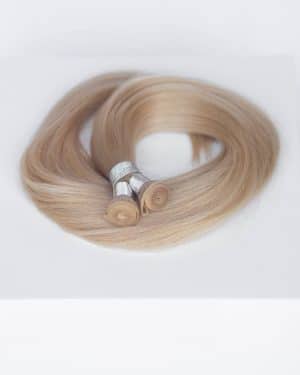 Beauvoir Hair Genius Weft 18" Pro Blend #17 Chardonnay Blonde