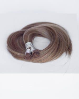 Beauvoir Hair Genius Weft 16" Pro Blend #6/18 Sea Salt & Caramel