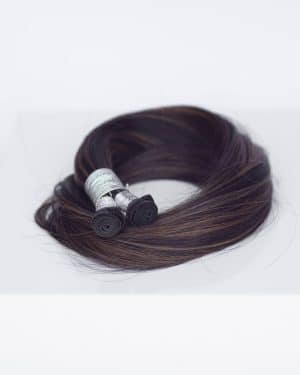Beauvoir Hair Genius Weft 16" Pro Blend #1B/2/6 Dark Chocolate Caramel