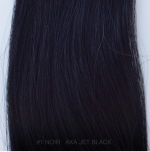 Beauvoir Hair Butterfly Weft 16" Pro Blend #1 Noir