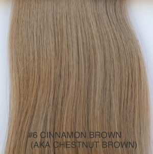 Beauvoir Hair Butterfly Weft 20" Wave Pro Blend #6 Cinnamon Brown