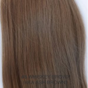 Beauvoir Hair Butterfly Weft 16" Pro Blend #8 Whiskey Brown