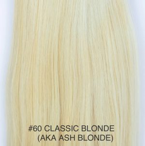 Beauvoir Hair Butterfly Weft 16" Pro Blend #60 Classic Blonde