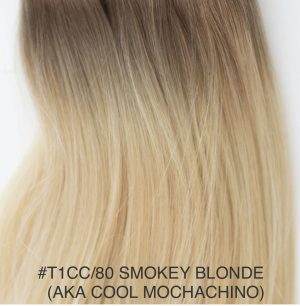 Beauvoir Hair Butterfly Weft 16" Pro Blend #T1CC/80 Smokey Blonde