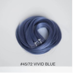 Beauvoir Hair K-Tip 16" Pro Blend #45/72 Vivid Blue
