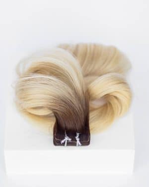 Beauvoir Hair Tape-In 22" Pro Blend #T3/60 Cocoa Rooted Blonde