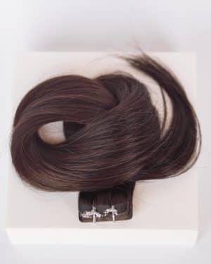 Beauvoir Hair Forever Tape-In 16" Pro Blend #1C Espresso Brown