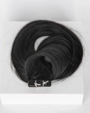 Beauvoir Hair Tape-In 24" 55g Professional - #1B Midnight