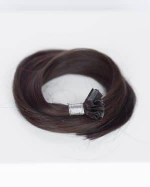 Beauvoir Hair K-Tip 16" Pro Blend #2 Dark Chocolate