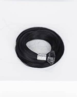 Beauvoir Hair K-Tip 16" Pro Blend #1 Noir