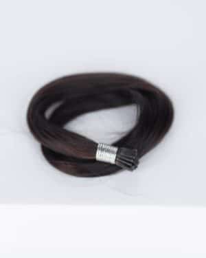 Beauvoir Hair I-Tip 16" Pro Blend #2 Dark Chocolate