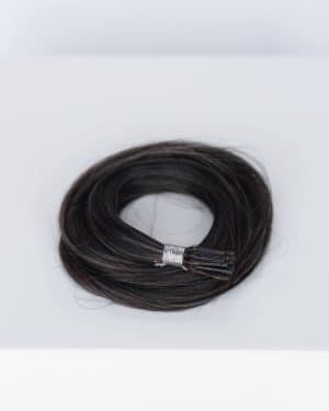 Beauvoir Hair I-Tip 18" Pro Blend #1b/2/6 Dark Chocolate Caramel