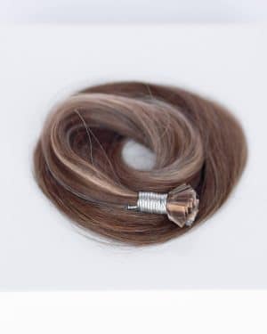Beauvoir Hair K-Tip 24" Pro Blend #4/27 Chocolate Brule